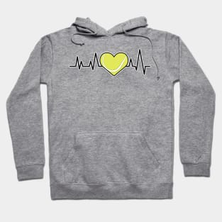 Heartbeat Pulse - Tennis Hoodie